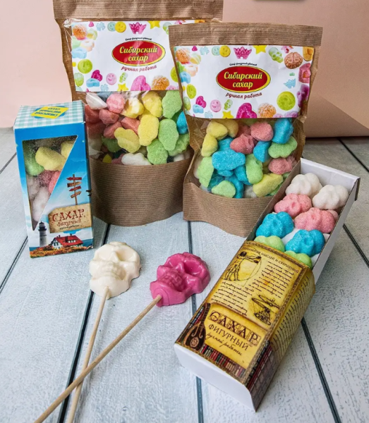 Фигурный крафтовый сахар Sugar Art / Любые формы под заказ